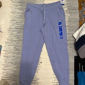 Fila periwinkle jogger sweatpants